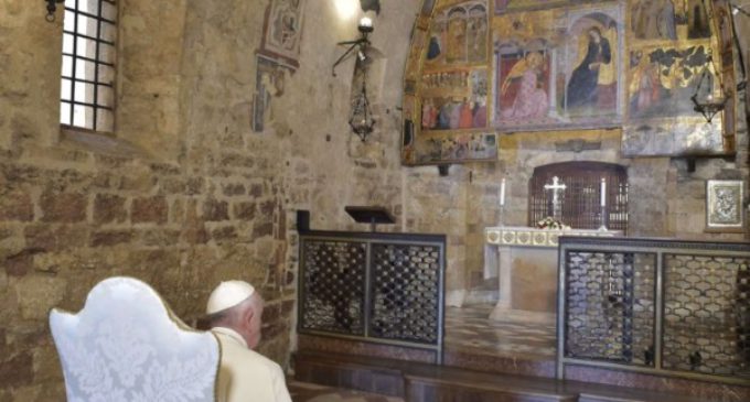 El Papa Francisco en Asís: ‘El perdón de Dios no conoce límites’
