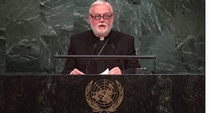 Mons. Gallagher: Intervención en la Organización de Seguridad y Cooperación en Europa