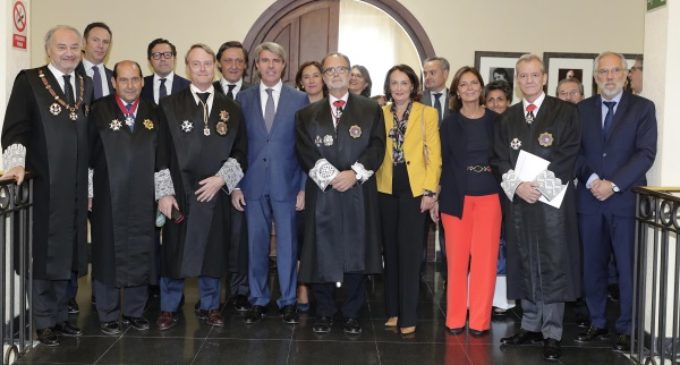 En el Tribunal Superior de Justicia de Madrid, Garrido asiste a la solemne apertura del Año Judicial en la Comunidad de Madrid