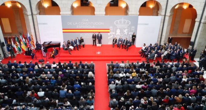 Garrido cree que la Constitución ha propiciado “la mejor España que hemos conocido nunca” y que “lo mejor está por llegar”