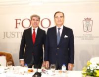 Garrido defiende un Poder Judicial independiente y protegido de los intereses de partidos y grupos de presión