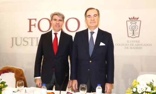 Garrido defiende un Poder Judicial independiente y protegido de los intereses de partidos y grupos de presión
