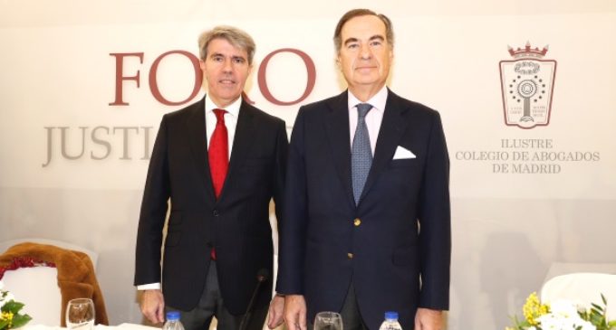 Garrido defiende un Poder Judicial independiente y protegido de los intereses de partidos y grupos de presión