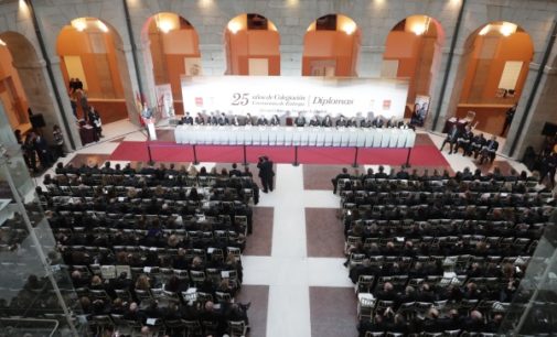 Garrido destaca la contribución de los abogados en la defensa de la Constitución y el modelo de convivencia