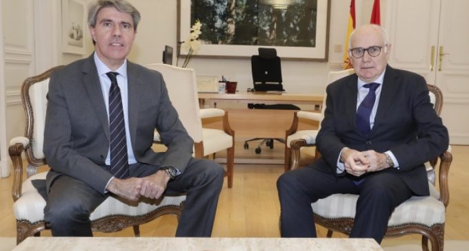Garrido recibe al nuevo presidente de la Audiencia Provincial de Madrid