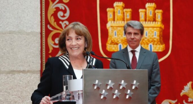 Garrido: “Carmen Maura representa mejor que nadie el carácter tolerante y cosmopolita de los madrileños”