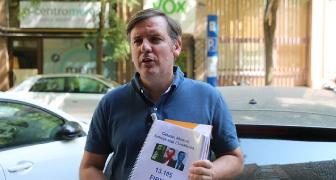 Arsuaga: “Si PP y Vox se dejan llevar por Ciudadanos, el adoctrinamiento LGTBI se mantendrá intacto en las aulas”