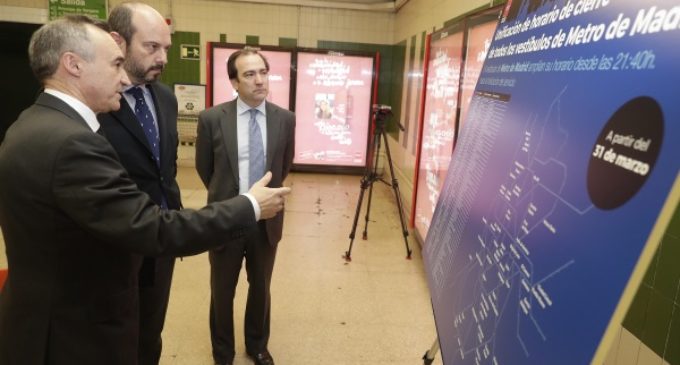 La Comunidad amplía y unifica el horario de apertura de 800 accesos de Metro