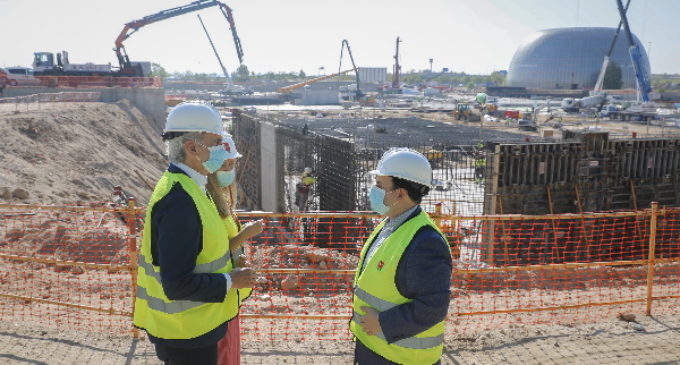 El nuevo Hospital de Emergencias de la Comunidad de Madrid ya alcanza el 35% de su construcción