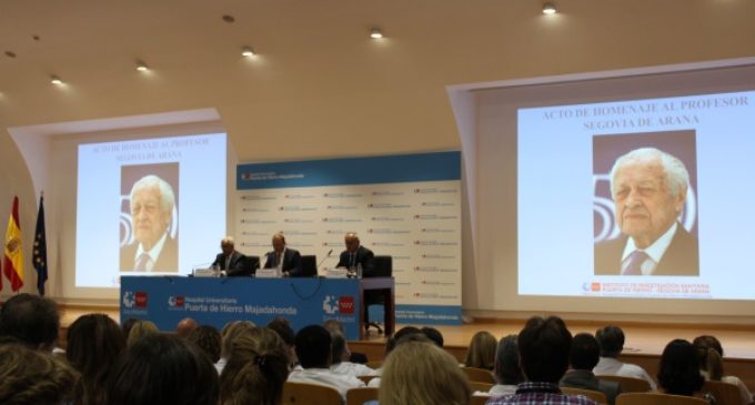 El Hospital Puerta de Hierro rinde homenaje a su fundador, el Profesor Segovia de Arana