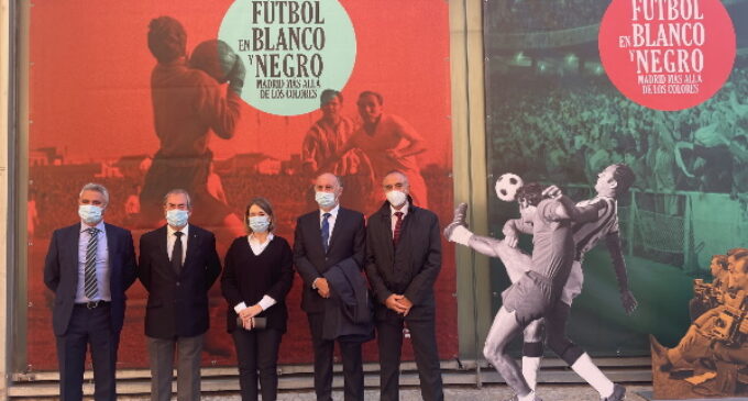 Presentación de la exposición Fútbol en blanco y negro. Madrid más allá de los colores