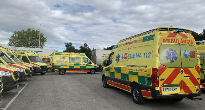 El SUMMA 112 renueva su flota de ambulancias de UVI móvil con tecnología sanitaria de última generación y vehículos menos contaminantes