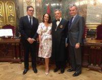 Ibarrola asiste a la toma de posesión de Eduardo de Porres como magistrado del Tribunal Supremo