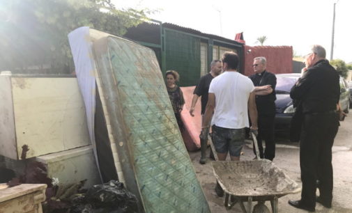 La Iglesia se vuelca con los damnificados por las inundaciones