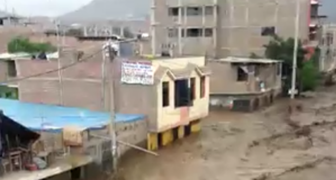 Inundaciones en Perú, el Santo Padre dispone una donación de 100 mil euros