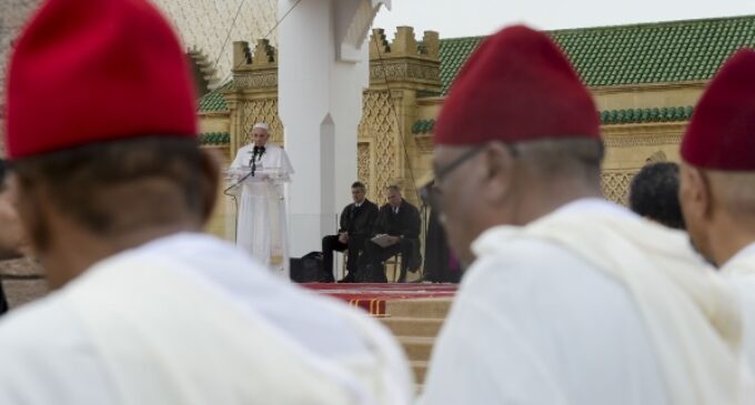 Invitación del Papa en Marruecos a “aceptar al otro en la peculiaridad de su fe”