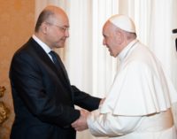 Iraq: El Papa y Barham Saleh resaltan la presencia de los cristianos en el país