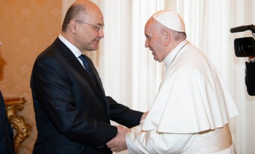 Iraq: El Papa y Barham Saleh resaltan la presencia de los cristianos en el país