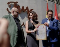 Díaz Ayuso rechaza cualquier intento de cambio de modelo de Estado por la puerta de atrás: “Frente al autoritarismo, la libertad”