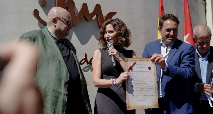 Díaz Ayuso rechaza cualquier intento de cambio de modelo de Estado por la puerta de atrás: “Frente al autoritarismo, la libertad”
