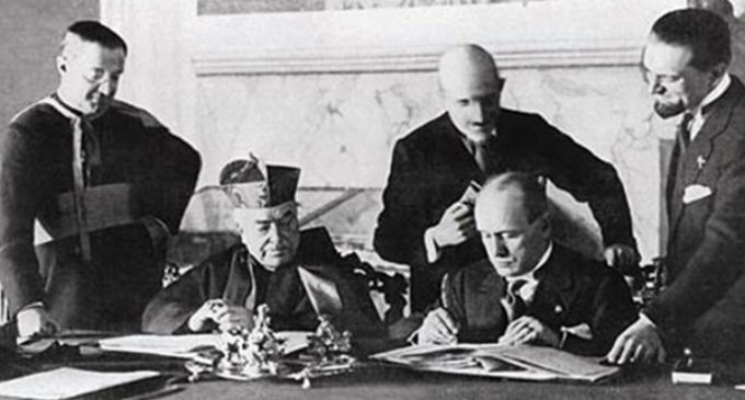 Italia: 11 de febrero, 91 años de los Pactos de Letrán