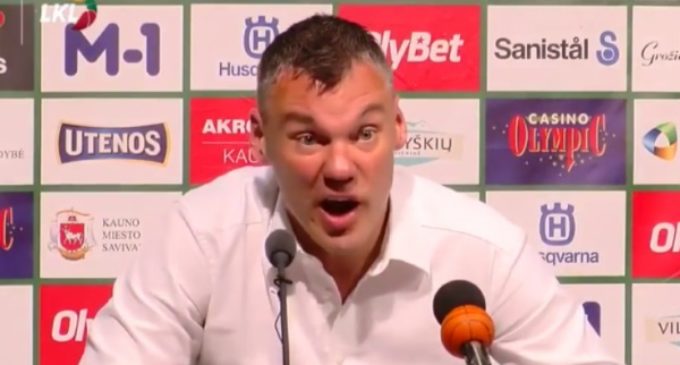 Jasikevicius, mítico ex jugador del Barça, defendió la paternidad de uno de sus jugadores