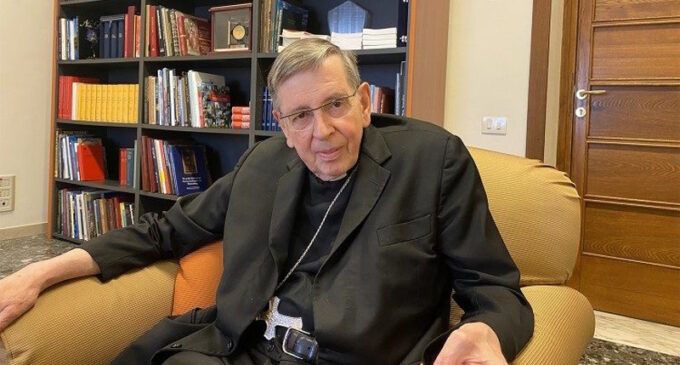 ENTREVISTA. Koch: Con la fe en Jesucristo podemos encontrar la unidad