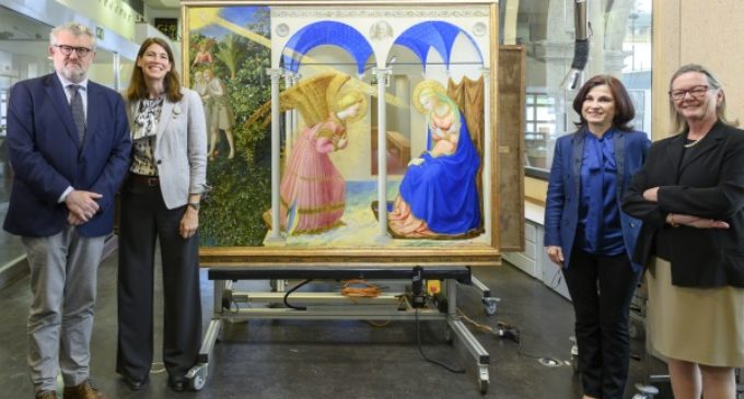 El Museo del Prado presenta La Anunciación de Fra Angelico tras su restauración