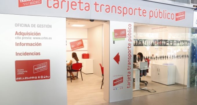 La Comunidad abre dos nuevas Oficinas de Gestión para los usuarios de la Tarjeta de Transporte Público
