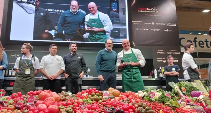 La Comunidad concede al cocinero Alfonso Castellano el premio del Concurso de Alimentos de Madrid