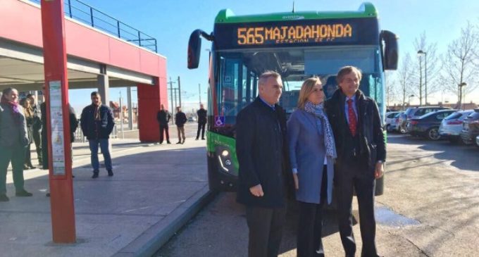 La Comunidad conecta a los vecinos de Boadilla con la estación de Cercanías de Majadahonda