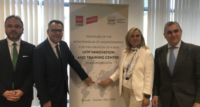 La Comunidad de Madrid acogerá el primer Centro de Innovación y Formación de la UITP en España