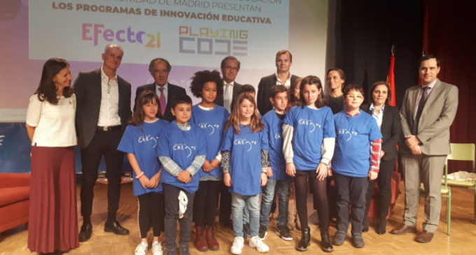 La Comunidad de Madrid apoya los proyectos de innovación en los centros educativos madrileños