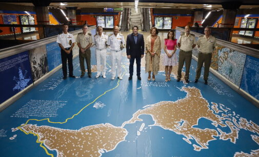 La Comunidad de Madrid celebra el V Centenario de la vuelta al mundo en la estación de Metro de Islas Filipinas