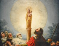 «El Apóstol Santiago y sus discípulos adorando a la Virgen del Pilar», una pintura religiosa atribuible a Goya, declarada Bien de Interés Cultural (BIC)