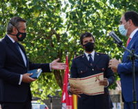 Elogios a la labor de bomberos y efectivos forestales que colaboraron en la extinción del incendio de Robledo de Chavela el pasado verano