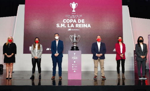 Presentación del Campeonato de España Copa S.M. la Reina de fútbol que se disputará en Madrid el mes de mayo