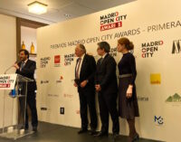 La Comunidad de Madrid, en la primera edición de los premios Madrid Open City Awards