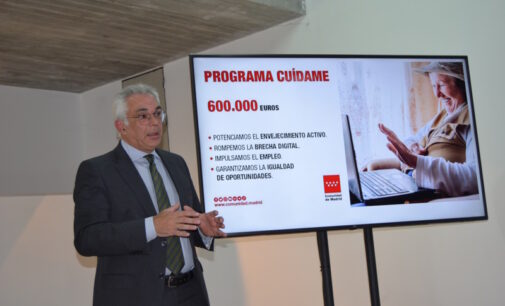 La Comunidad de Madrid extiende a trece municipios del sureste el programa Cuídame, una red de cuidados para los mayores de zonas rurales