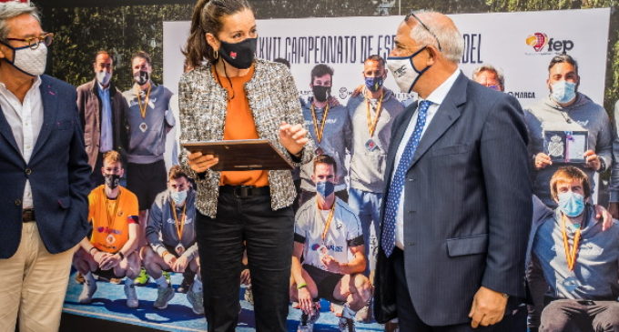 Felicitaciones de la Comunidad de Madrid al Rivapadel Covivar 2 por la obtención del subcampeonato nacional de pádel por equipos