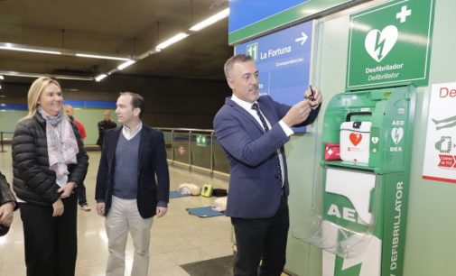 259 desfibriladores han sido instalados en la red de Metro por la Comunidad de Madrid
