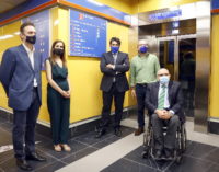 Finalizan las obras de accesibilidad de la estación de Príncipe de Vergara