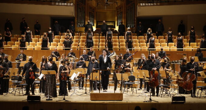Inauguración de la temporada sinfónica de la Fundación Orquesta y Coro de la Comunidad de Madrid bajo la dirección artística de Marzena Diakun