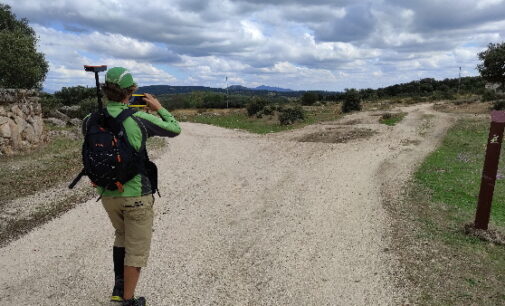 Las rutas accesibles para las personas con discapacidad visual en la Sierra de Guadarrama han sido incrementadas