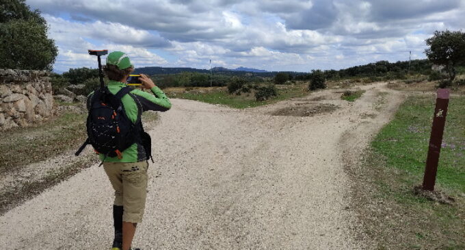 Las rutas accesibles para las personas con discapacidad visual en la Sierra de Guadarrama han sido incrementadas