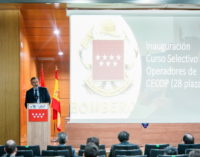 Madrid inicia el curso de formación de 28 operadores de nuevo ingreso del Cuerpo de Bomberos regional