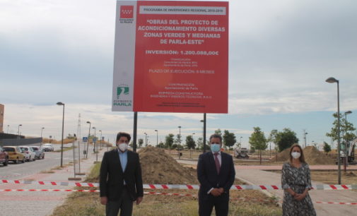 La Comunidad de Madrid invierte 1,2 millones de euros en la remodelación de zonas verdes en Parla