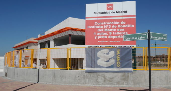 La Comunidad de Madrid invierte 65,5 millones en obras de colegios públicos e institutos para próximo curso escolar
