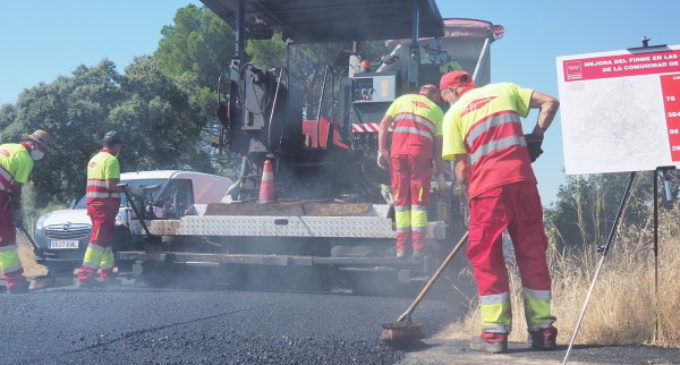 La Comunidad de Madrid mejora 384 kilómetros de carreteras en la campaña de firmes 2020