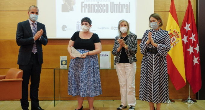 La Comunidad de Madrid participa en la entrega del X Premio Francisco Umbral a la escritora Elena Medel